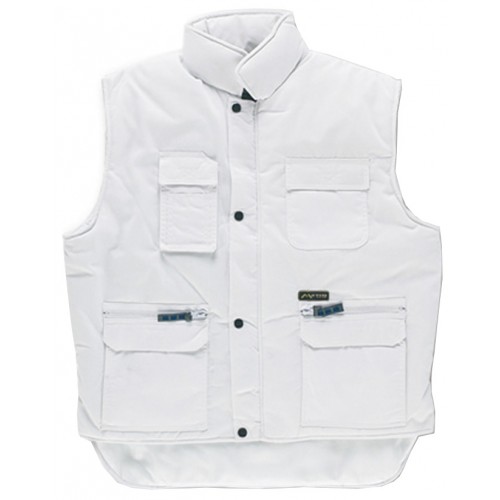 COLETE MULTIBOLSOS BRANCO 288-VMB COLETE MULTIBOLSOS BRANCO 288-VMB